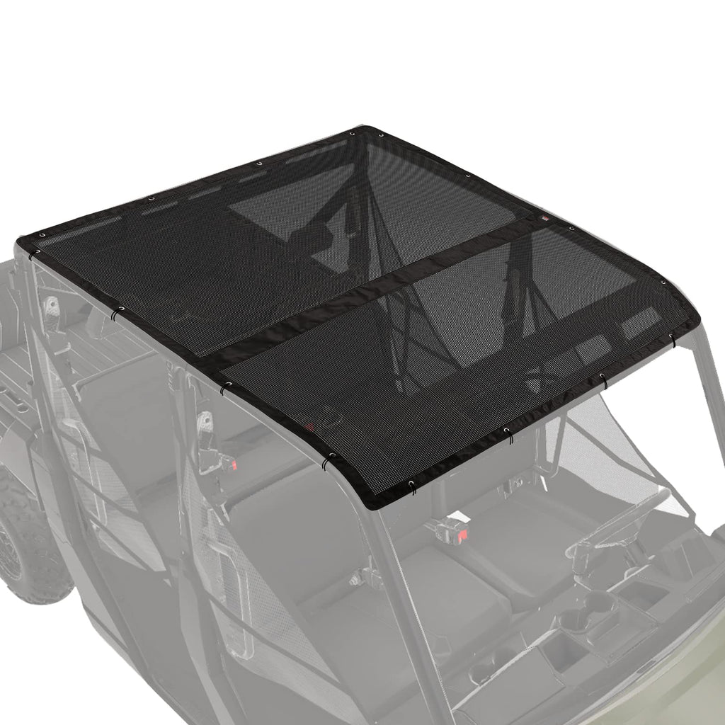 UTV Soft Top Window Net Mesh for Polaris Ranger 1000 Crew (2017-2024)