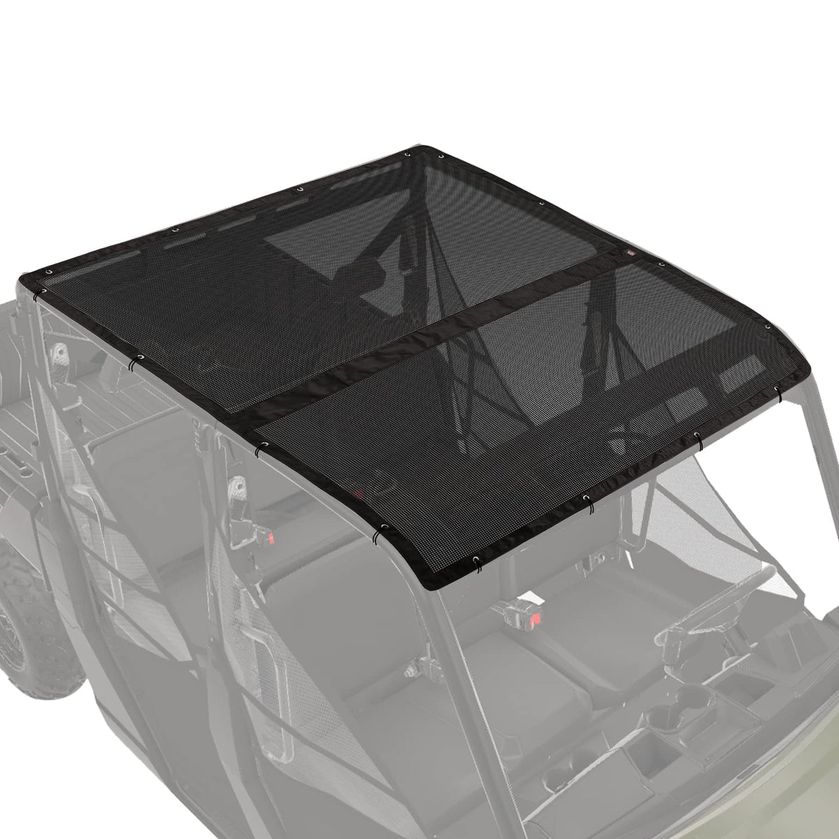 UTV Soft Top Window Net Mesh for Polaris Ranger 1000 Crew (2017-2024)
