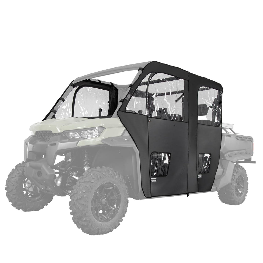 Soft Cab Enclosure Doors for Can-Am Defender Max HD10|9|8|7 – fits Can-Am Defender HD7
