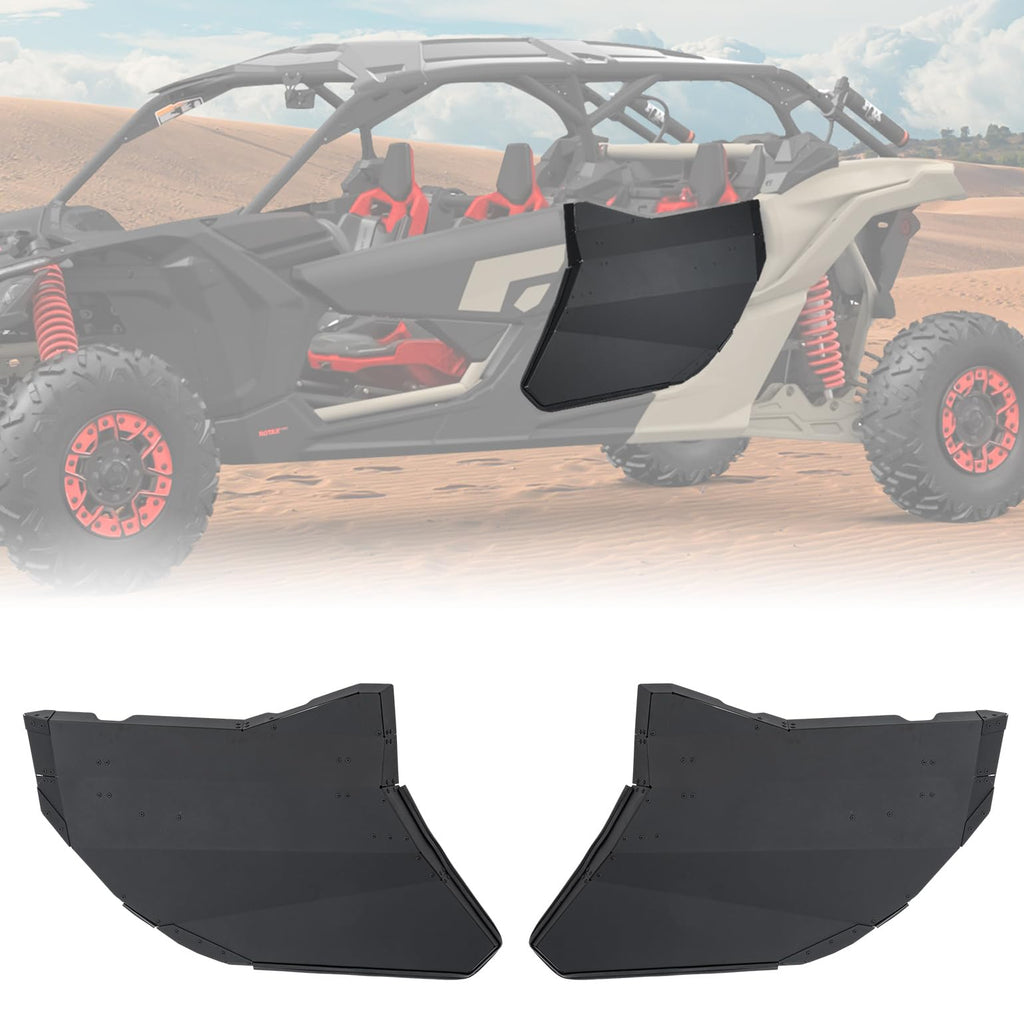 Rear Full Doors Aluminum for Can-Am Maverick X3 MAX – fits Can-Am Maverick X3 MAX