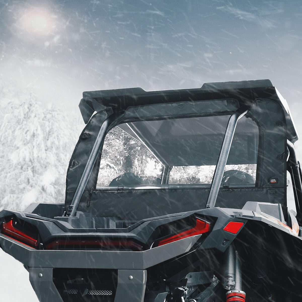 Soft Rear Windshield for Polaris RZR XP 1000 /4 2014-2023 – fits Polaris RZR XP 1000 (2014-2023)