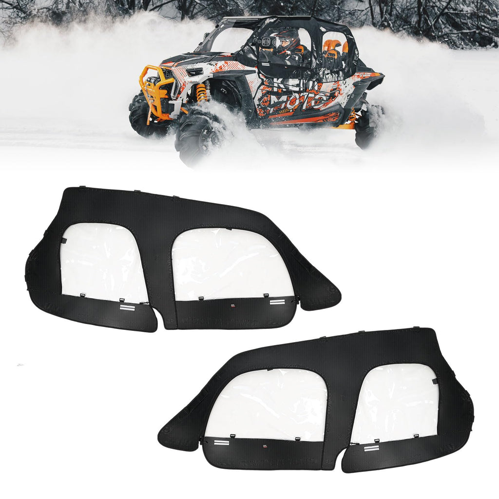 Soft Upper Door Cab Enclosure Set for Polaris RZR XP 4 1000 2014-2023 – fits Polaris RZR XP 4 1000 (2014-2023)