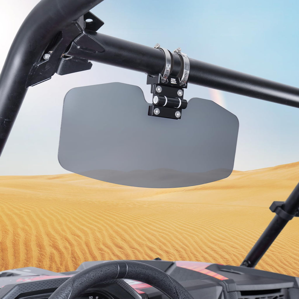 UTV Sun Visor Fit 1.5-2 in Roll Bars UTV Side X Side with Windshield – fits Polaris Ranger (view 9)