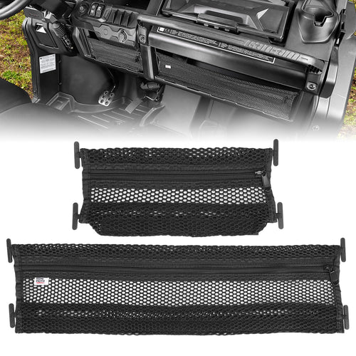 2PCS Dash Storage Nets for Can-Am Defender / MAX – fits Can-Am Defender HD10