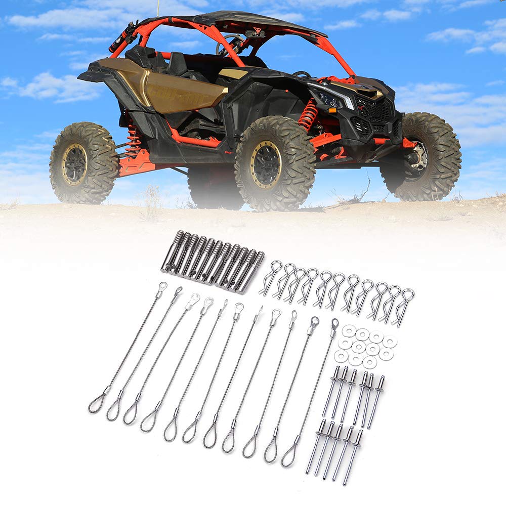 Quick-Release Clutch Cover Pins for Can Am Maverick X3