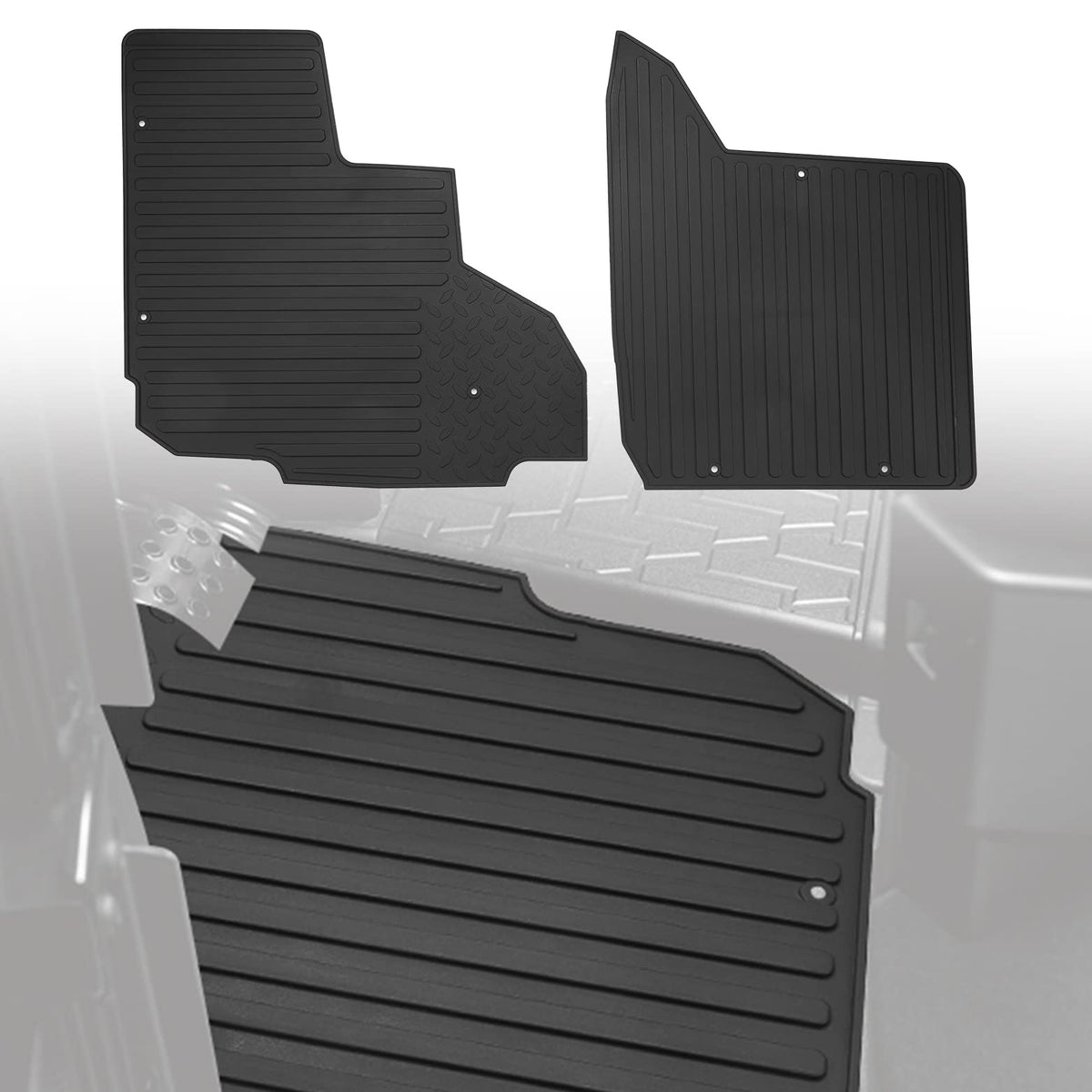 Floor Mats for Kawasaki Mule PRO MX – fits Kawasaki Mule