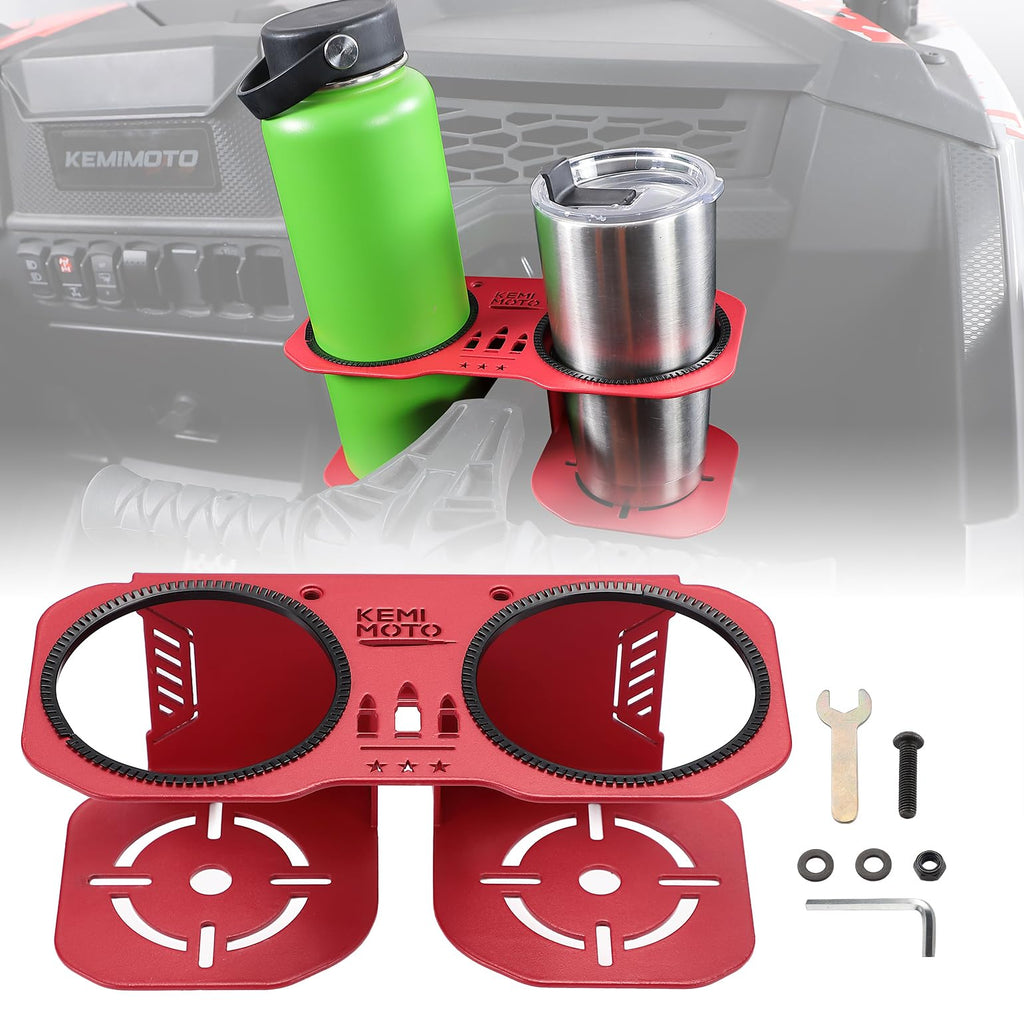 Upgrade Stable Garb Bar Cup Holder for Polaris RZR XP – fits Polaris RZR 800