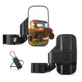 Adjustable Side Mirrors with Bypass for Ranger/ General/ Defender/ Maverick Trail – fits Can-Am Defender