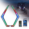 RGB Turn Signal Lights Fit Polaris RZR XP 1000 Turbo (2019-2023)