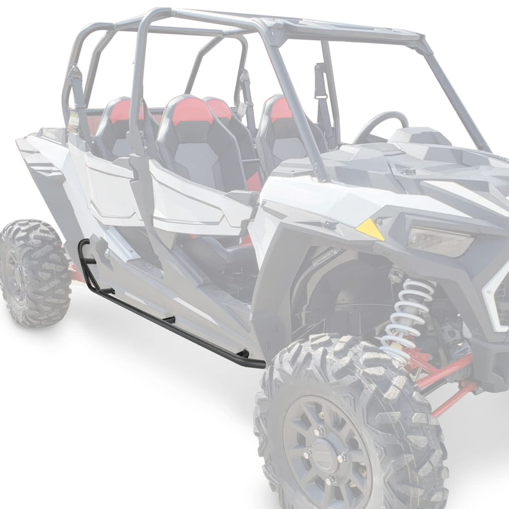 Steel Nerf Bars Fit Polaris RZR XP 4 1000 / 4 Turbo 2014-2023