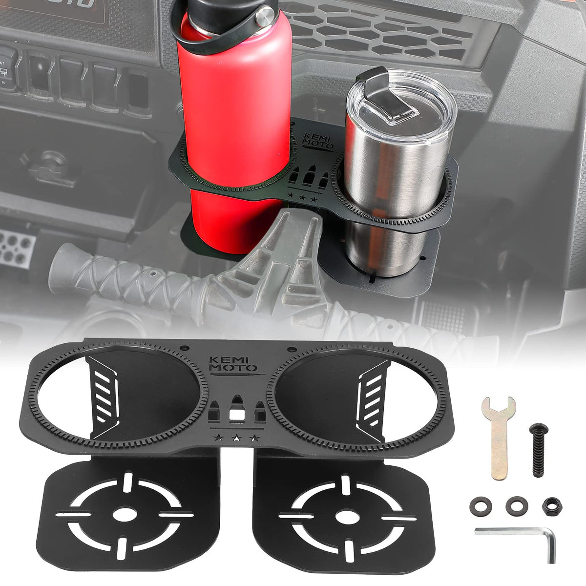 Upgrade Stable Garb Bar Cup Holder for Polaris RZR XP – fits Polaris RZR 4 800