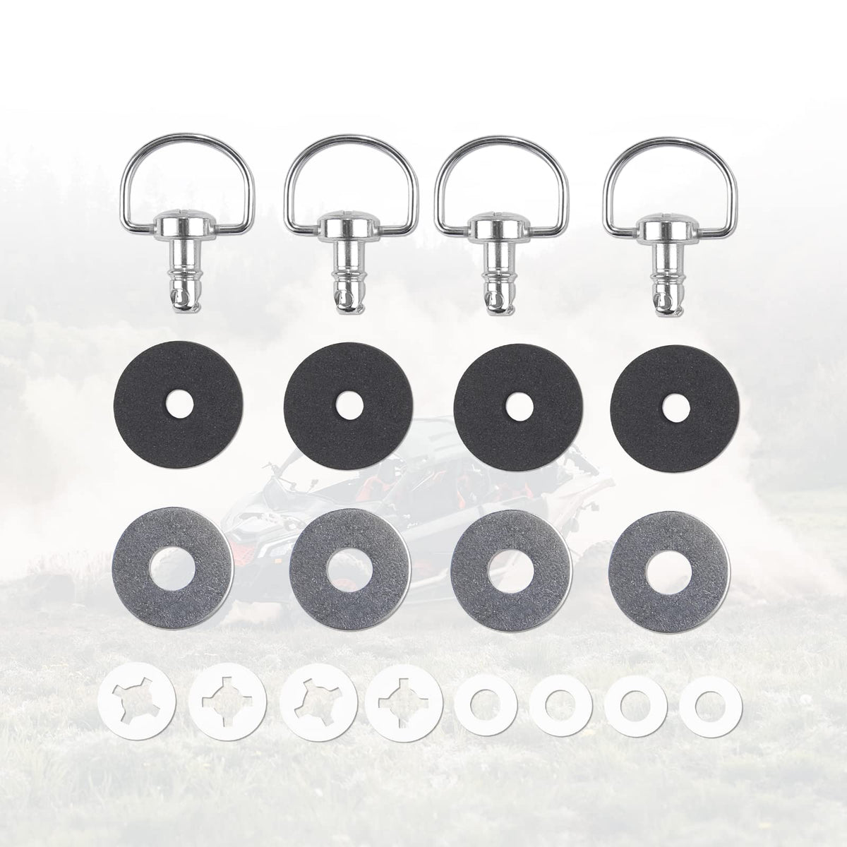 Roof Pins Quick Release Bolts For Can-Am Maverick X3 / X3 MAX – fits Can-Am Maverick Trail 700 / 800 / 1000 (view 7)