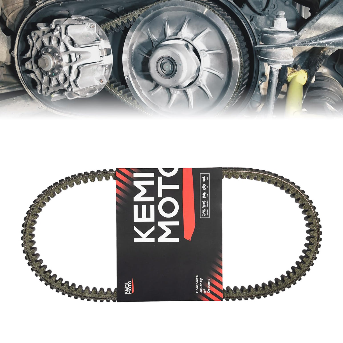 Drive Belt for Can-am Defender / Maverick Sport / Trail – fits Can-Am Maverick Sport 2-Seat