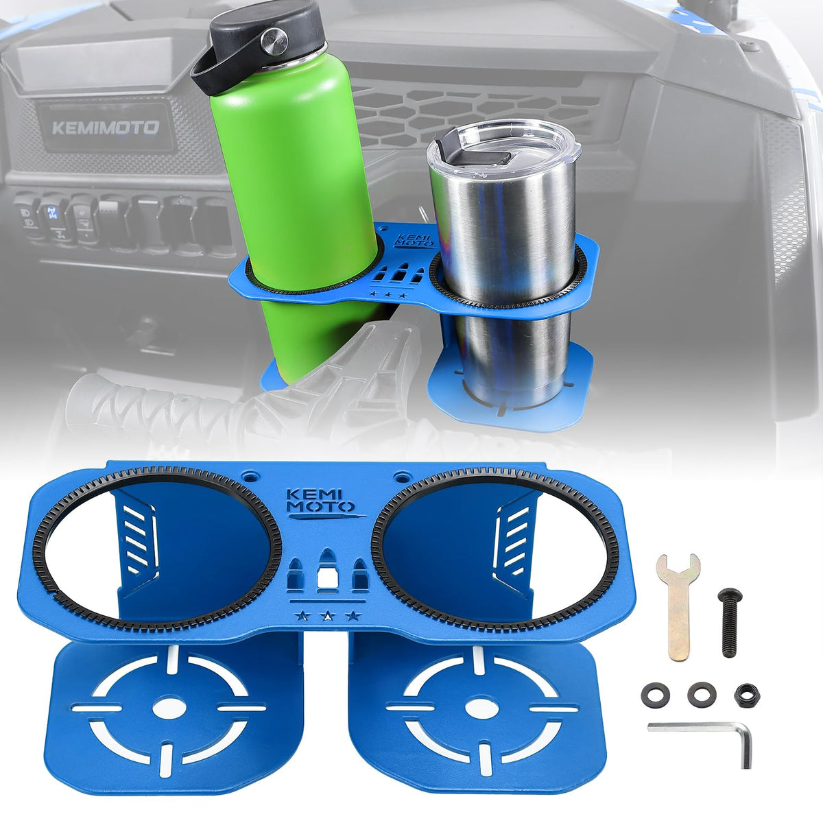 Upgrade Stable Garb Bar Cup Holder for Polaris RZR XP – fits Polaris RZR 570