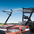 2-IN-1 Flip Windshield for Polaris Ranger XP 900/1000/ Crew 2014-2026
