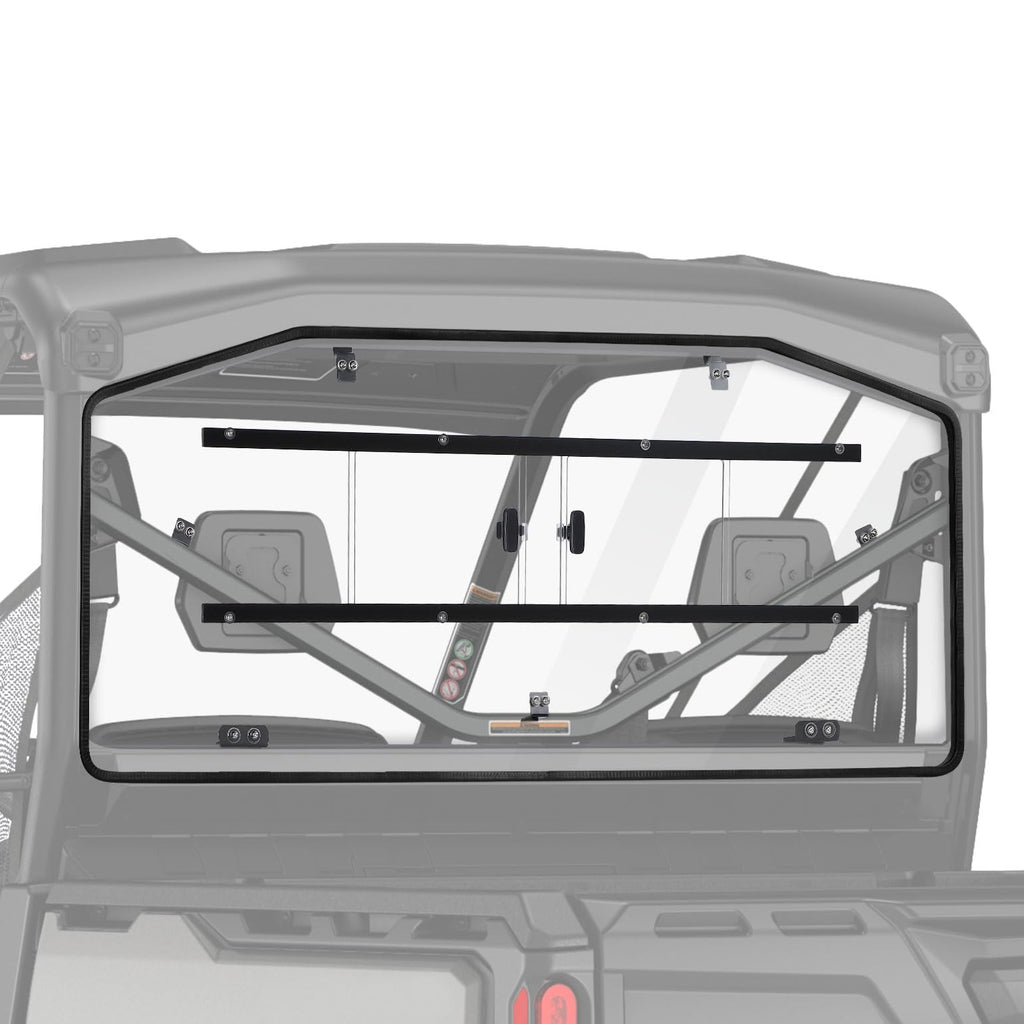 Sliding Rear Windshield for Can-Am Defender HD10|9|8|7|5 – fits Can-Am Defender HD10