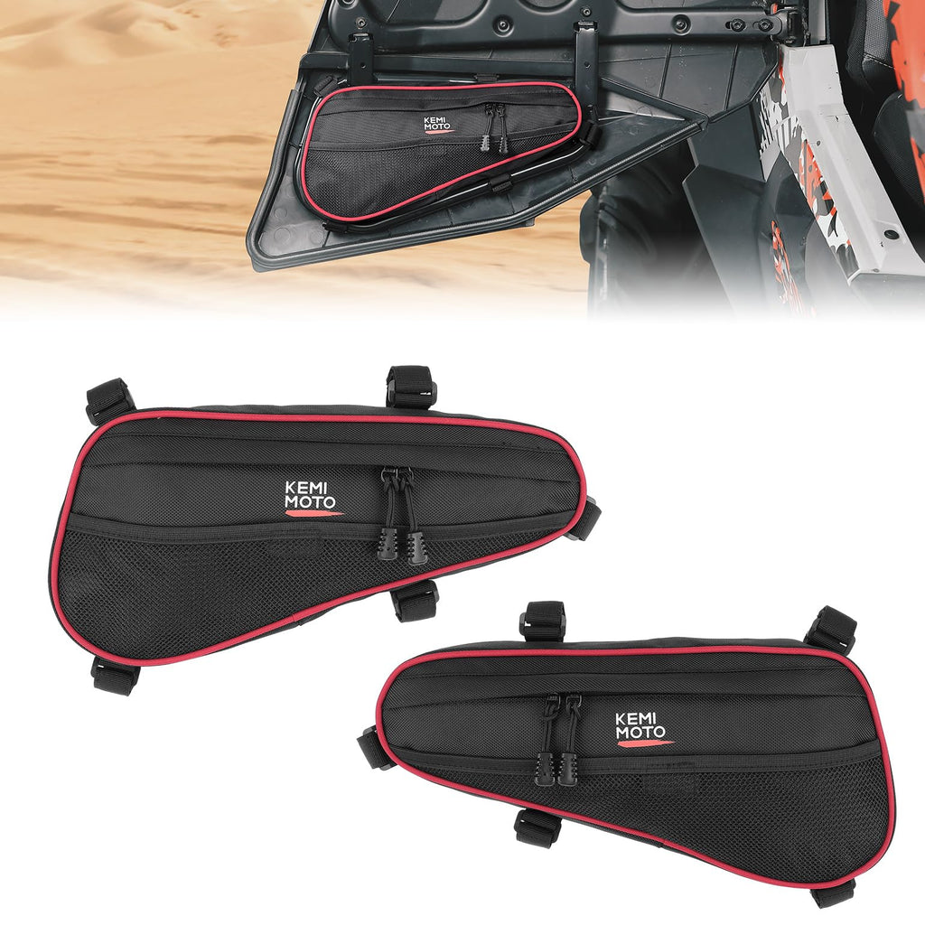 UTV Rear Door Bags for Polaris RZR XP 4 1000/Turbo 2014-2023 – fits Polaris RZR XP Turbo