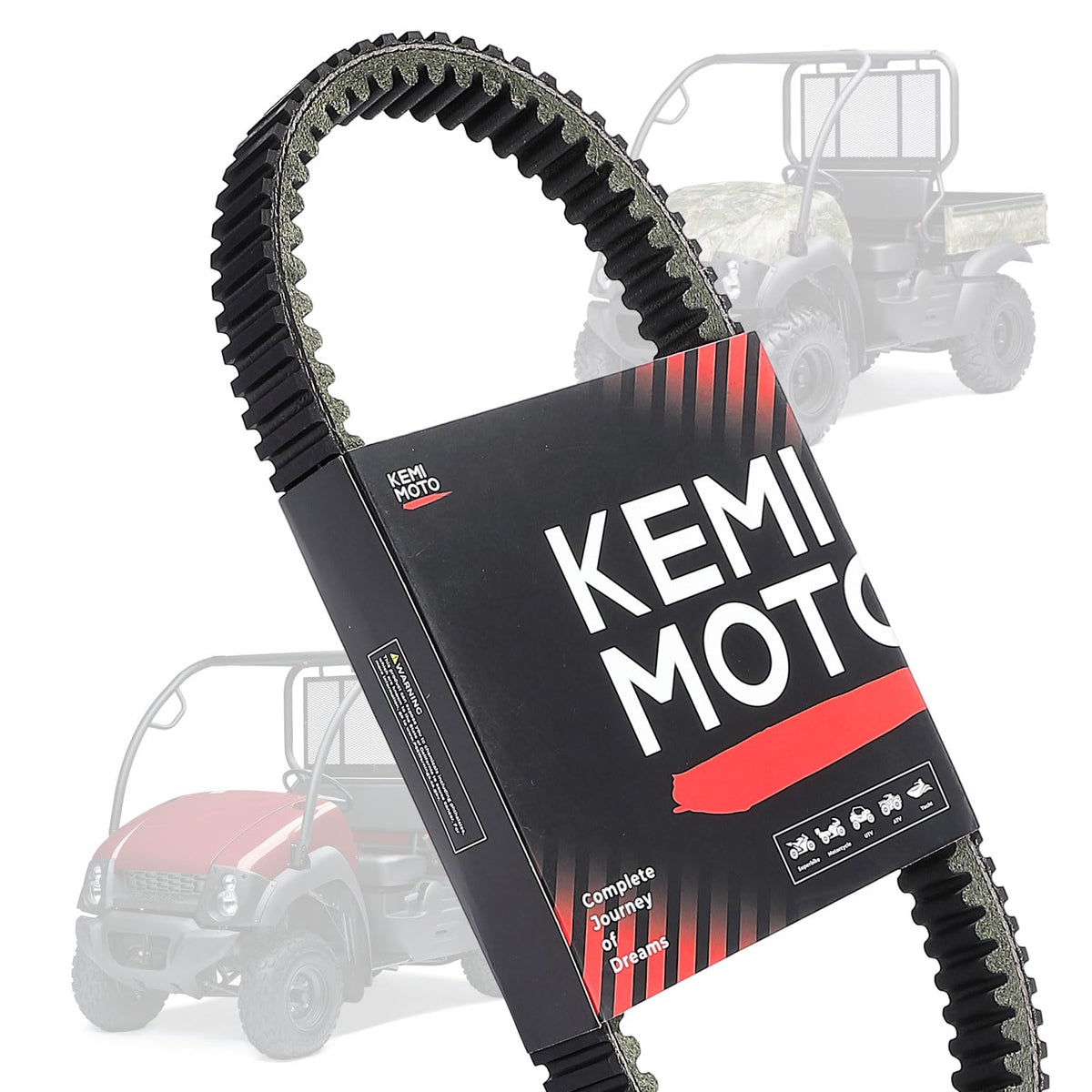 UTV Drive Belt for Kawasaki KAF400 Mule 600 610 / Mule SX – fits Kawasaki Mule 600 / 610