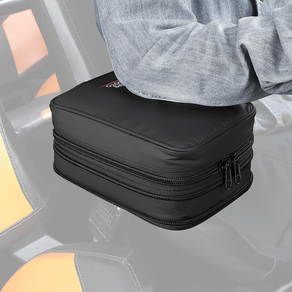 UTV Armrest Safe Storage Bag for Polaris RZR 900 S 1000 XP Turbo Trail – fits Polaris RZR XP Turbo S (view 8)