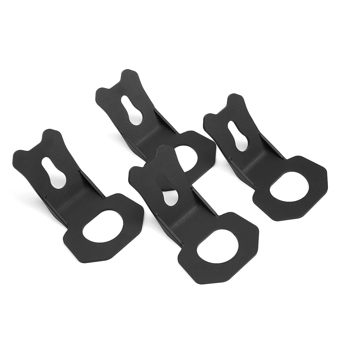 4PCS Tie Down Brackets Hooks for Can Am Maverick X3/MAX – fits Can-Am Maverick X3 2-Seat