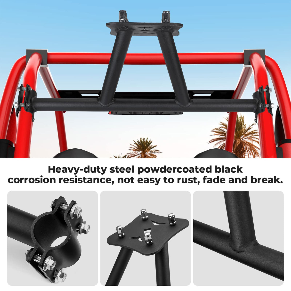 Spare Tire Carrier Mount for Polaris RZR XP 1000/4 1000 /Turbo