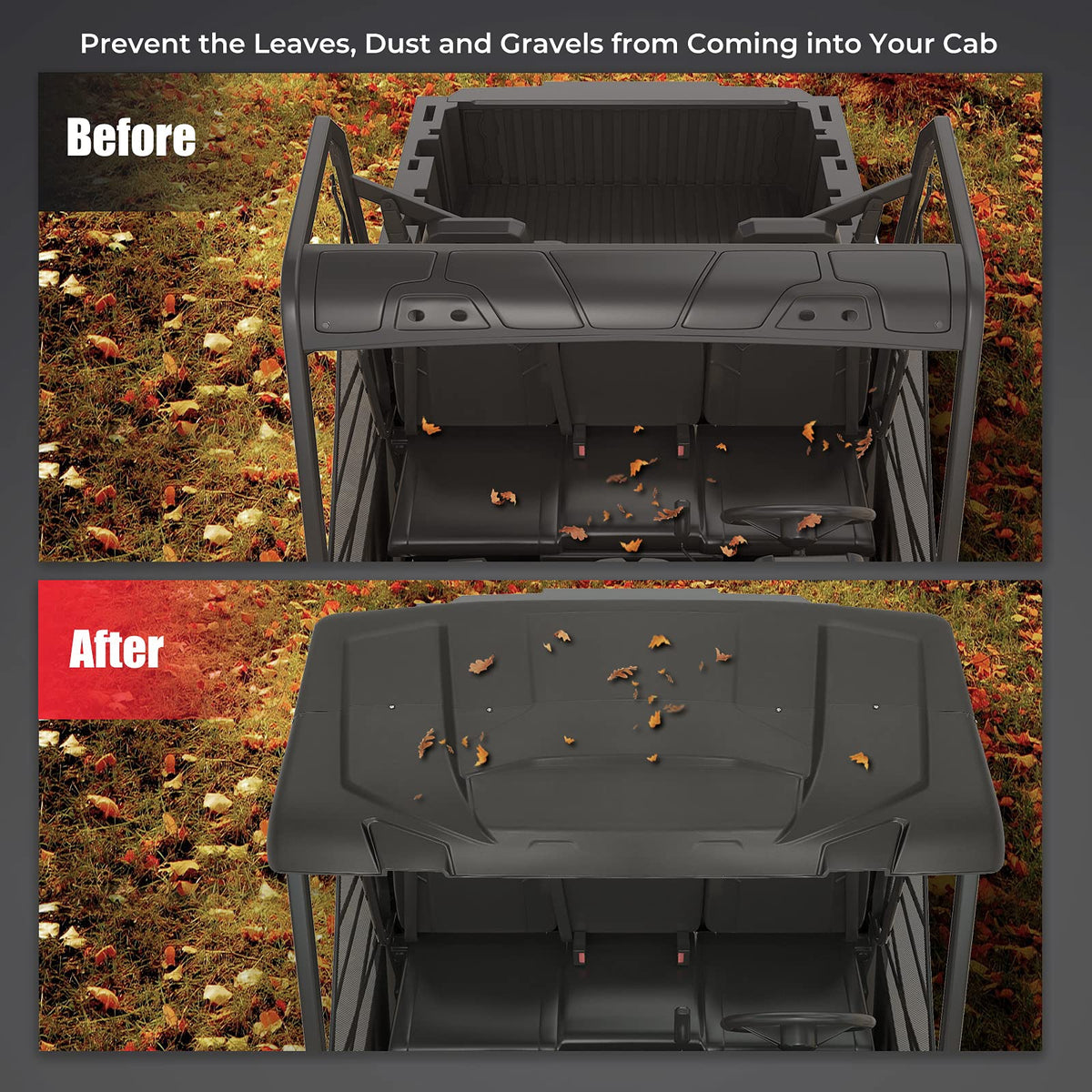 Hard Roof Top Plastic for Can Am Defender HD5/7/8/9/10 – fits Can-Am Defender HD5