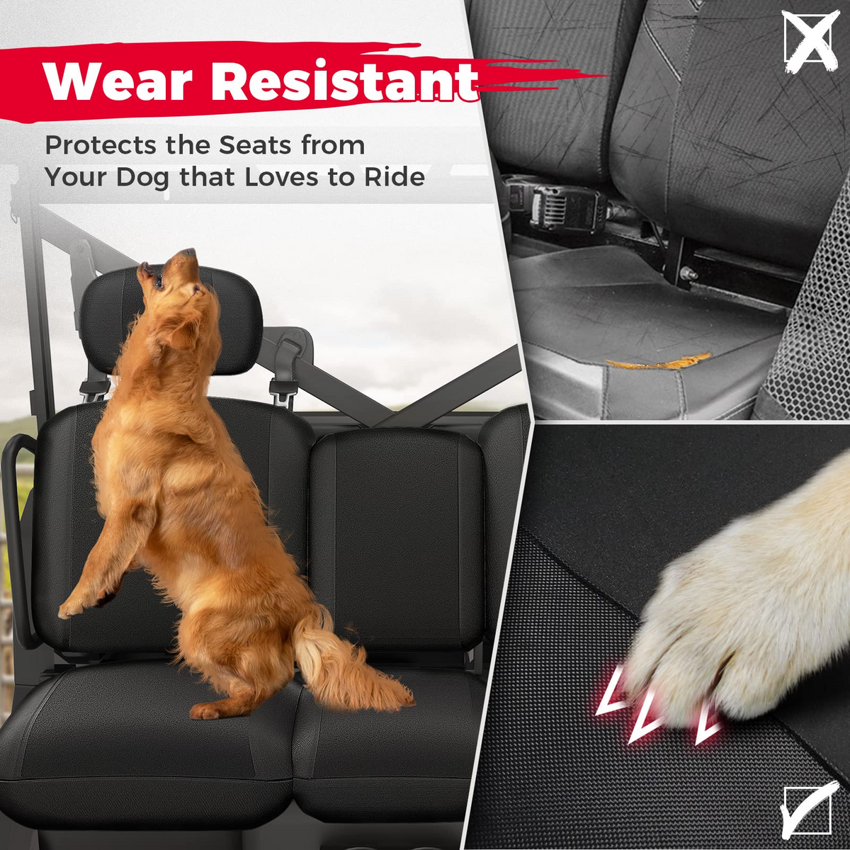 UTV Seat Cover for Can Am Defender HD5|7|8|9|10