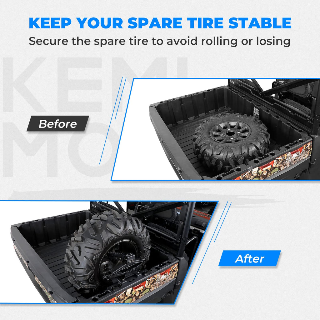 UTV Spare Tire Mount for Polaris Ranger 500 1000 XP 1000 – fits Polaris Ranger 570 Midsize