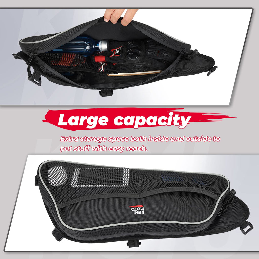 Lower Door Storage Bags for Can Am Maverick X3/MAX - Set of Two – fits Can-Am Maverick X3 MAX