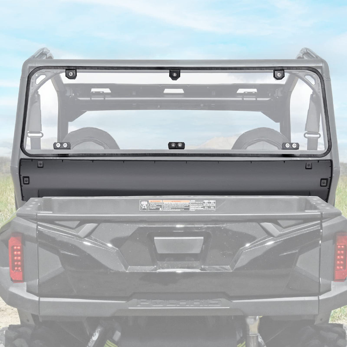 Soft Cab Enclosure & Rear Windshield for General XP 4 1000 – fits Polaris General (view 2)