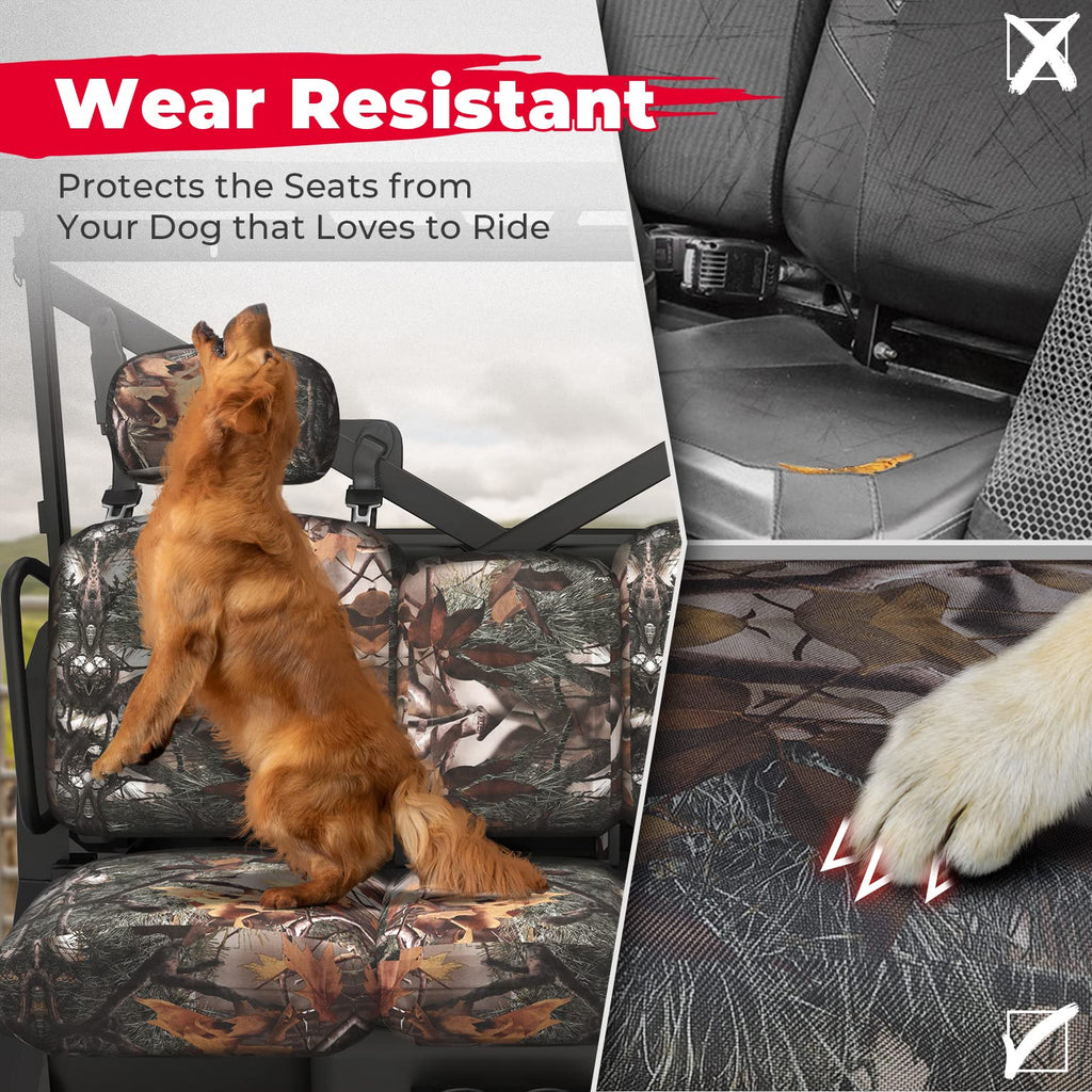 Camouflage Seat Cover for Can Am Defender HD5|7|8|9|10