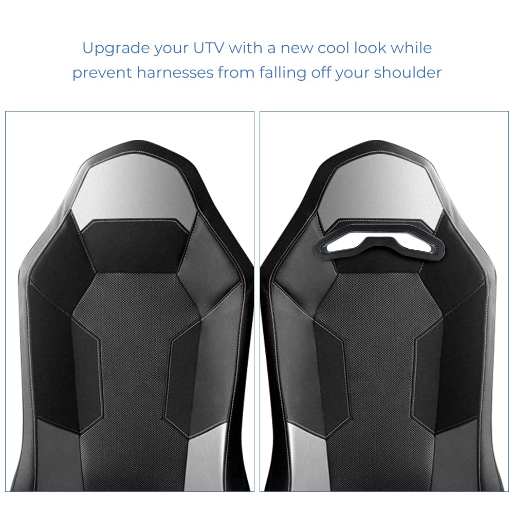 4 Packs UTV Pass Through Bezels for Polaris RZR/ General