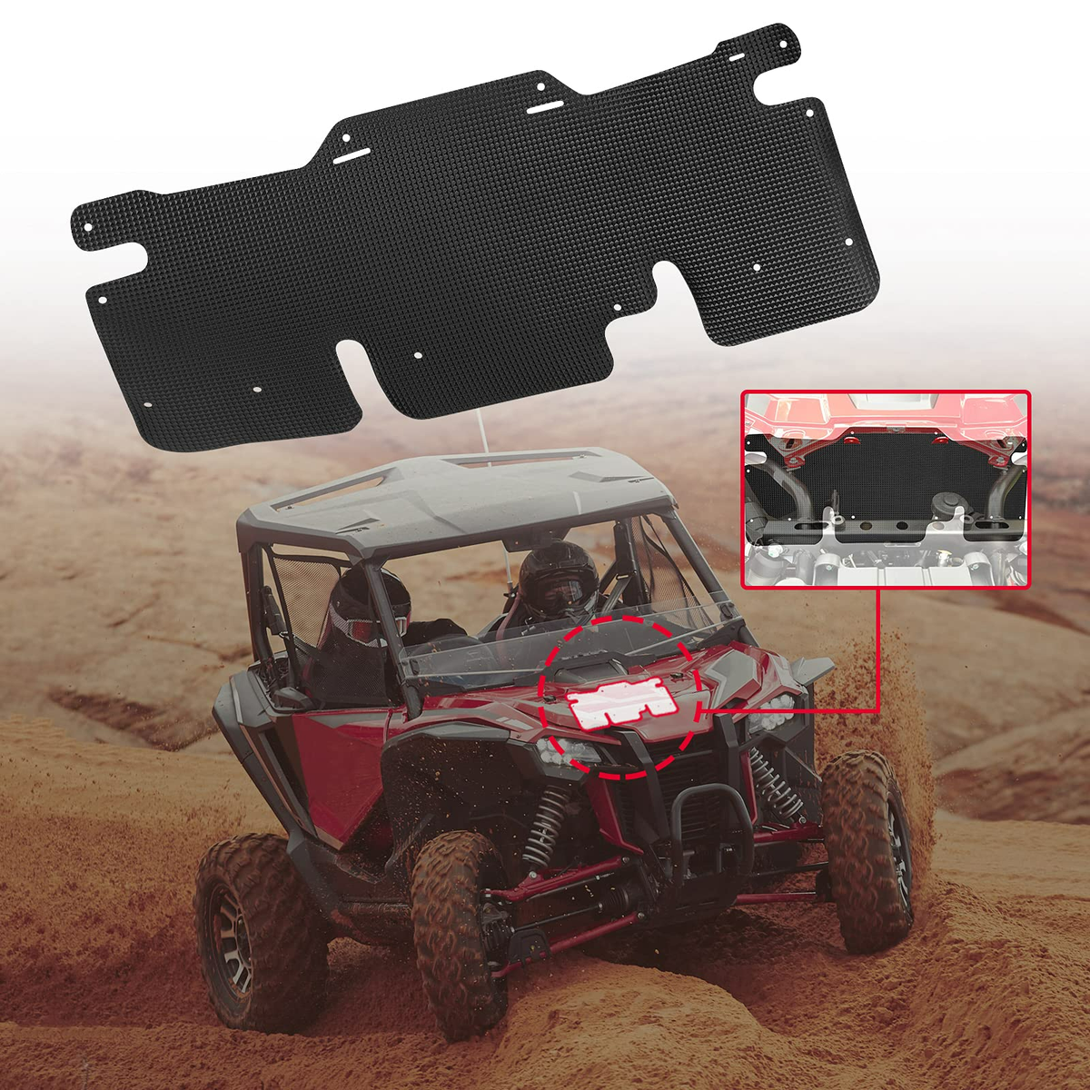 Mud Guard for Honda Talon 1000R/ 1000X 3 pcs