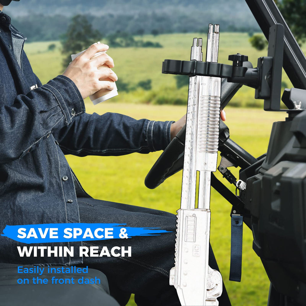 UTV Rifle Gun Holder for Polaris Ranger & General – fits Polaris Ranger XP 1000