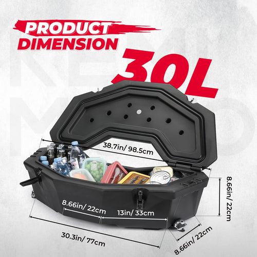 30L Rear Storage Box for Can-am X3/MAX Outlander – fits Can-Am Outlander G2 (2012-2018)