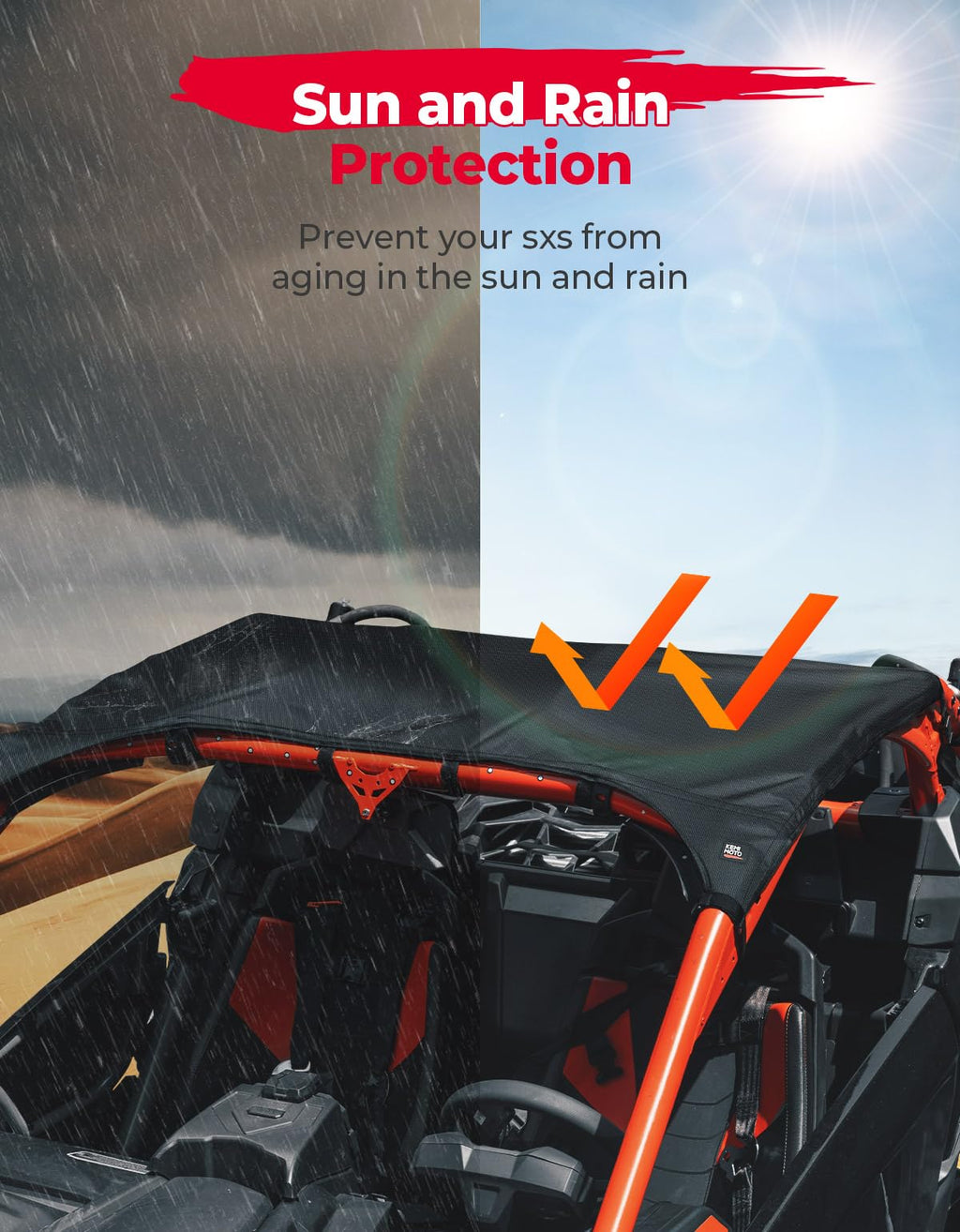 Soft Top Roof for Can-Am Maverick X3 – fits Can-Am Maverick X3 2-Seat (view 2)