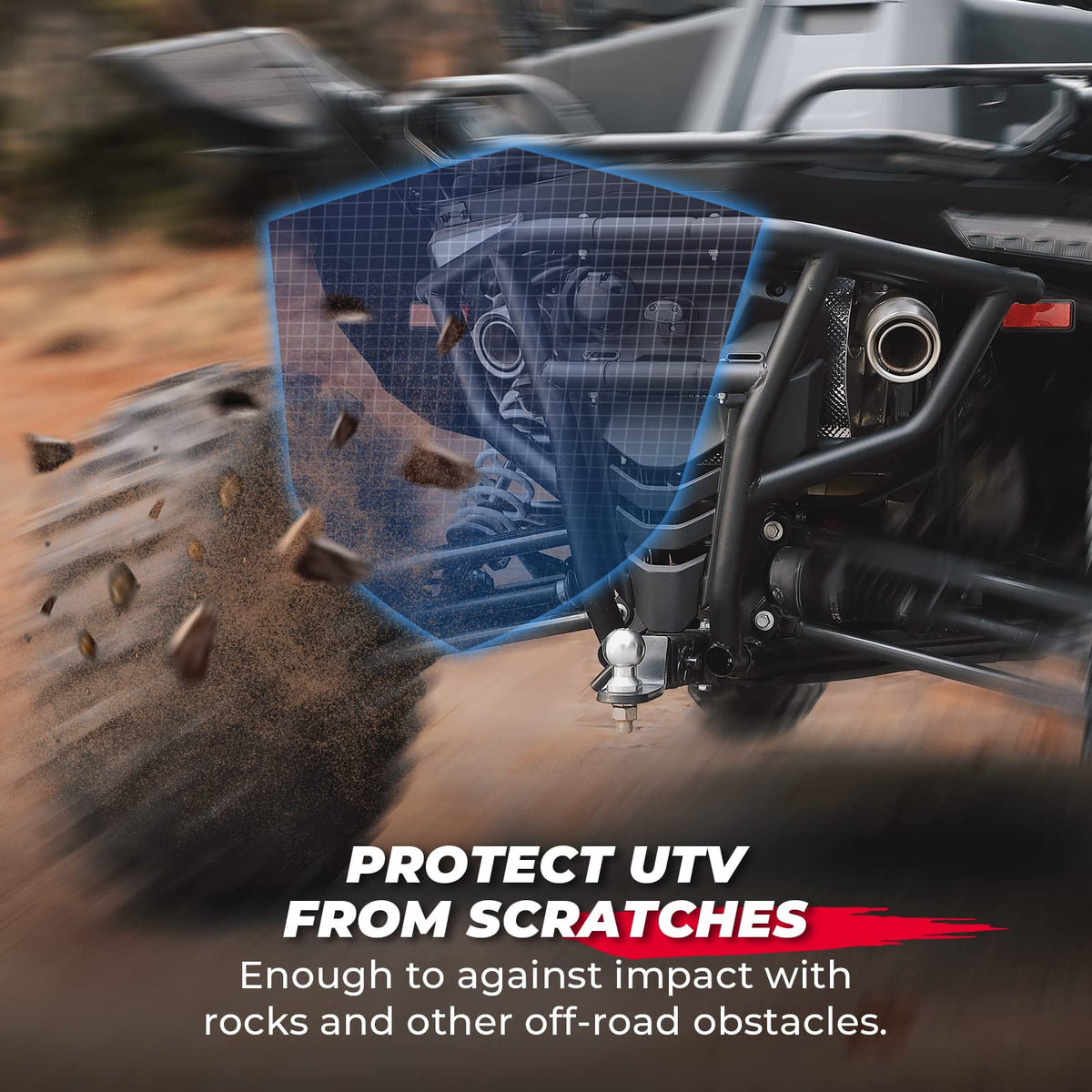 Rear Bumper Brush Guard for CFMOTO ZForce 950 Accessories
