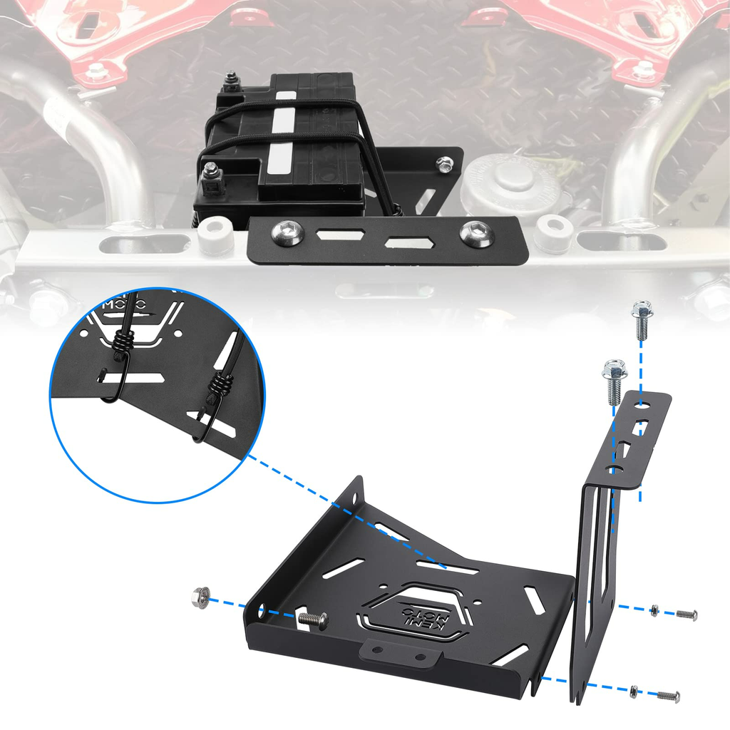 Second Battery Tray Fit Honda Talon – fits Honda Talon 1000X-4