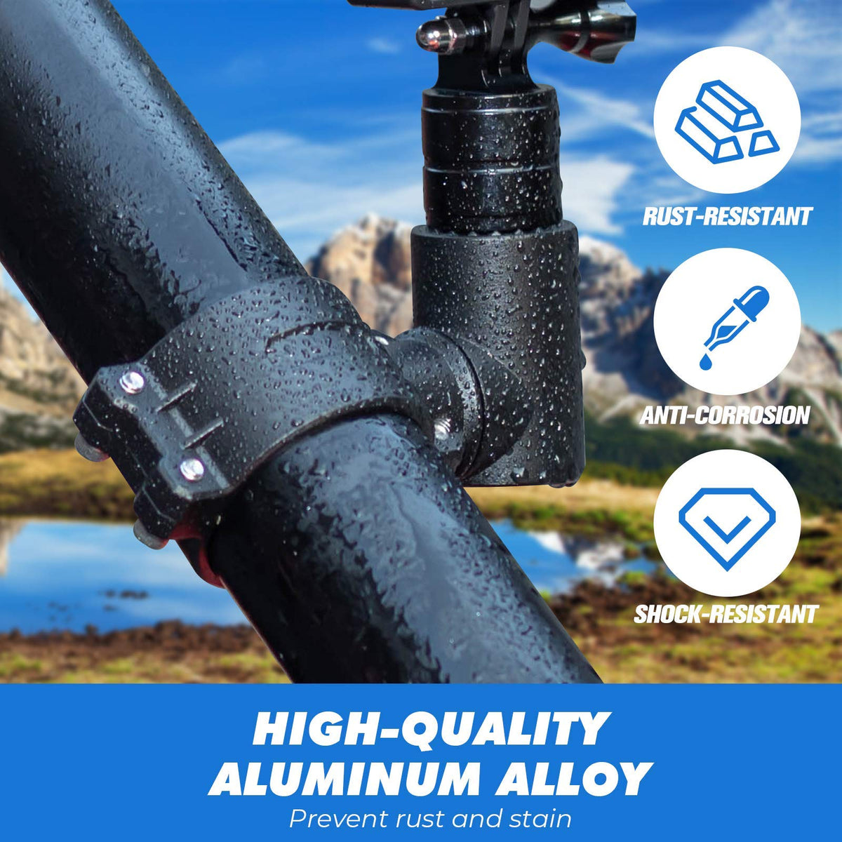 Go Pro Camera Holder for 1.75-2 inch roll bar