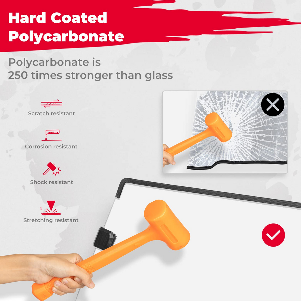 Scratch Resistant Full Windshield for CFMOTO ZForce 950