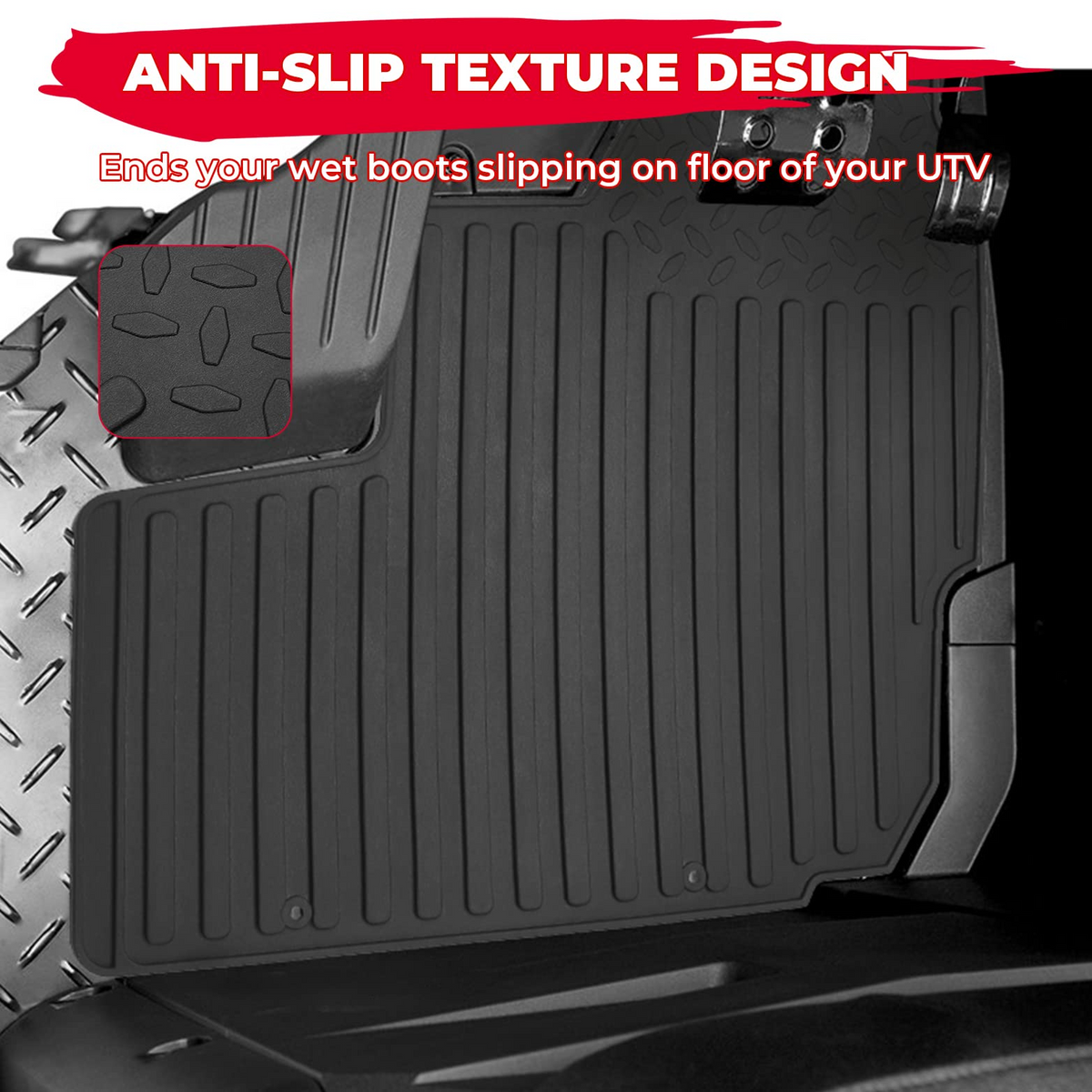Floor Mats for Kawasaki Mule PRO MX – fits Kawasaki Mule (view 3)