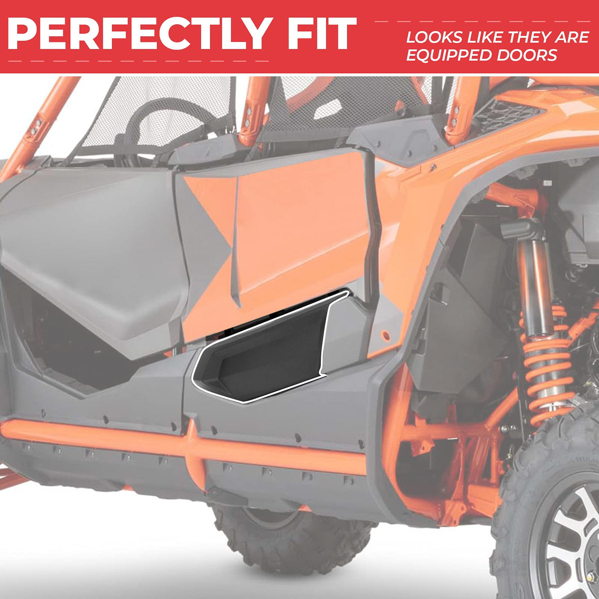 Rear Lower Door Bottom Panel Insert for Talon 1000X-4 (2 Doors) – fits Honda Talon 1000X-4 (view 2)