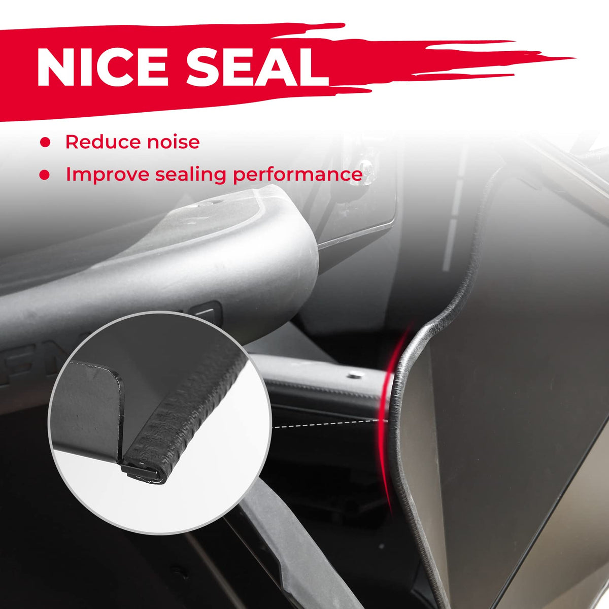 Aluminum Lower Doors Inserts for CFMOTO ZForce 950