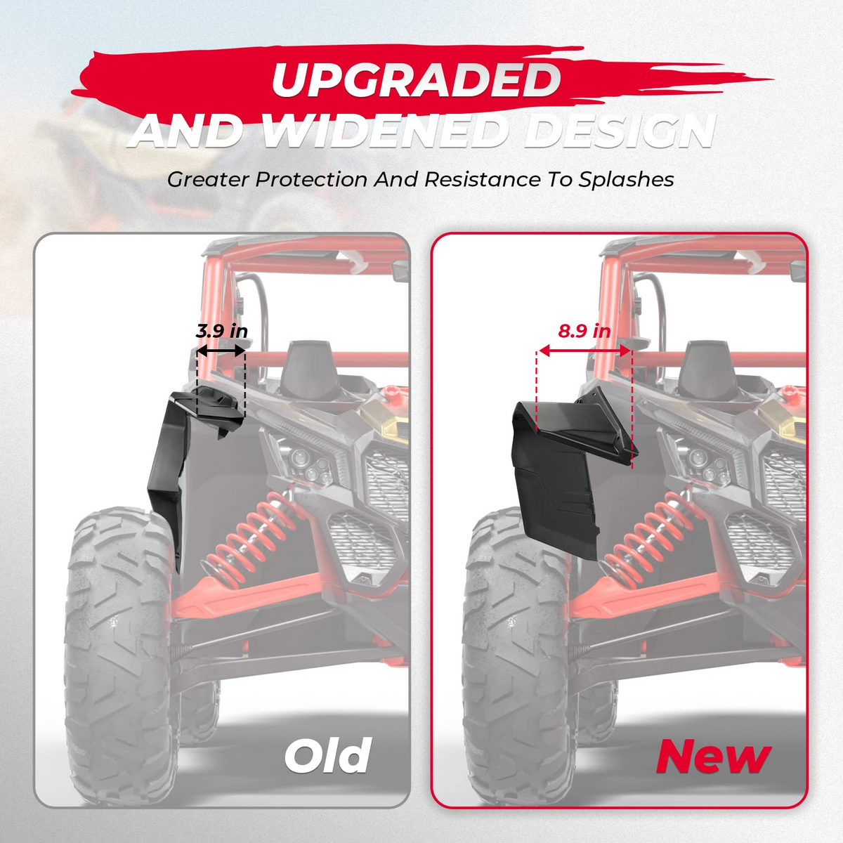 Front Lower Doors & Extended Fender Flares For Can-Am Maverick X3 MAX – fits Can-Am Maverick X3 MAX (view 5)