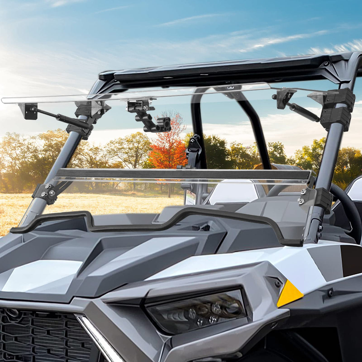 Cab Enclosures 2 Soft Upper Doors 3-IN-1 Flip Windshield for Polaris RZR XP 1000 – fits Polaris RZR XP 1000 (2014-2023)...