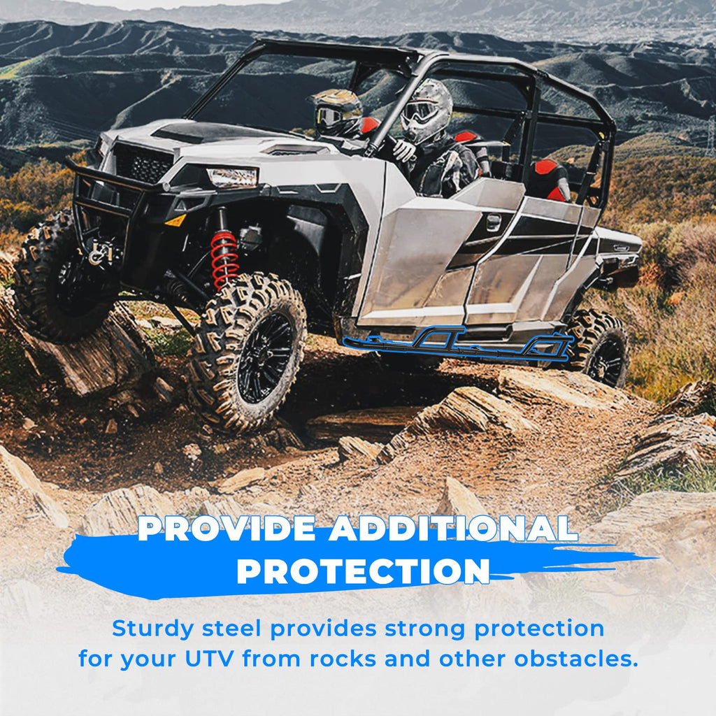 Nerf Bars Rock Sliders for Polaris General XP 4 1000 – fits Polaris General XP 4 1000