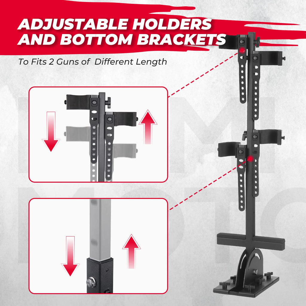 UTV Shotgun Holder, Floor Vertical Mount Holder