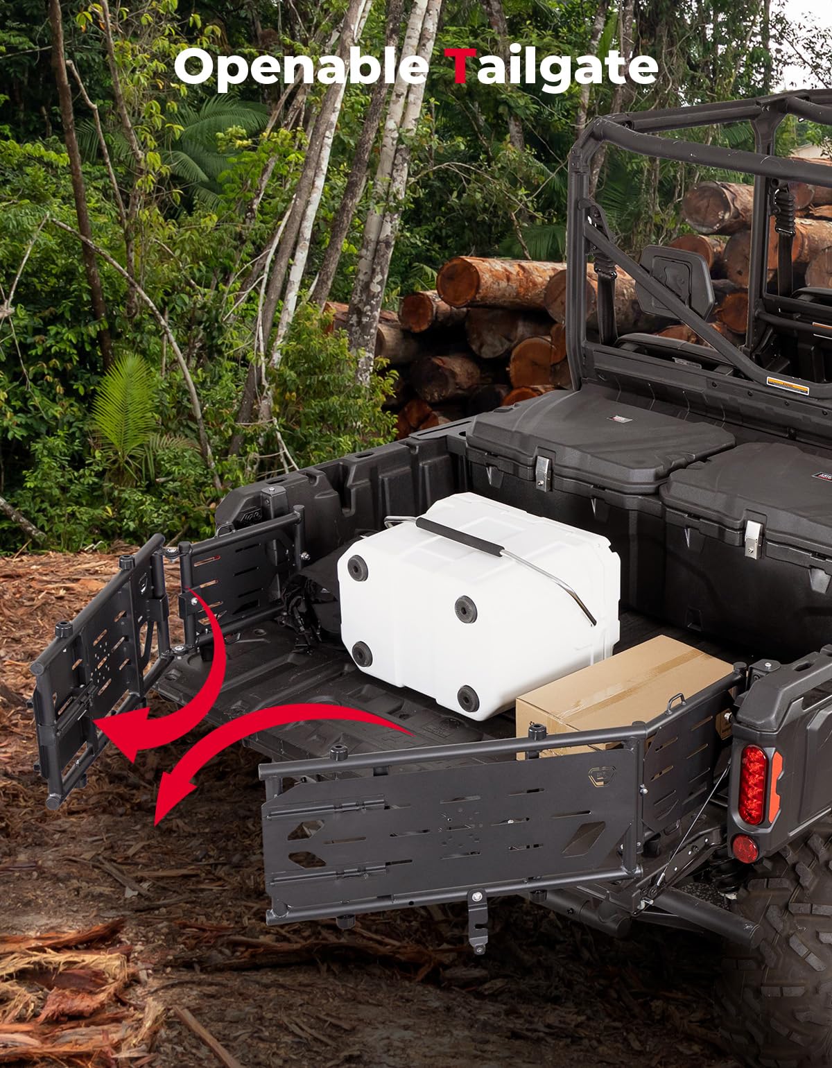 Heavy-Duty Bed Extender for Can-Am Defender HD10|9|8|7|5 – fits Can-Am Defender HD8
