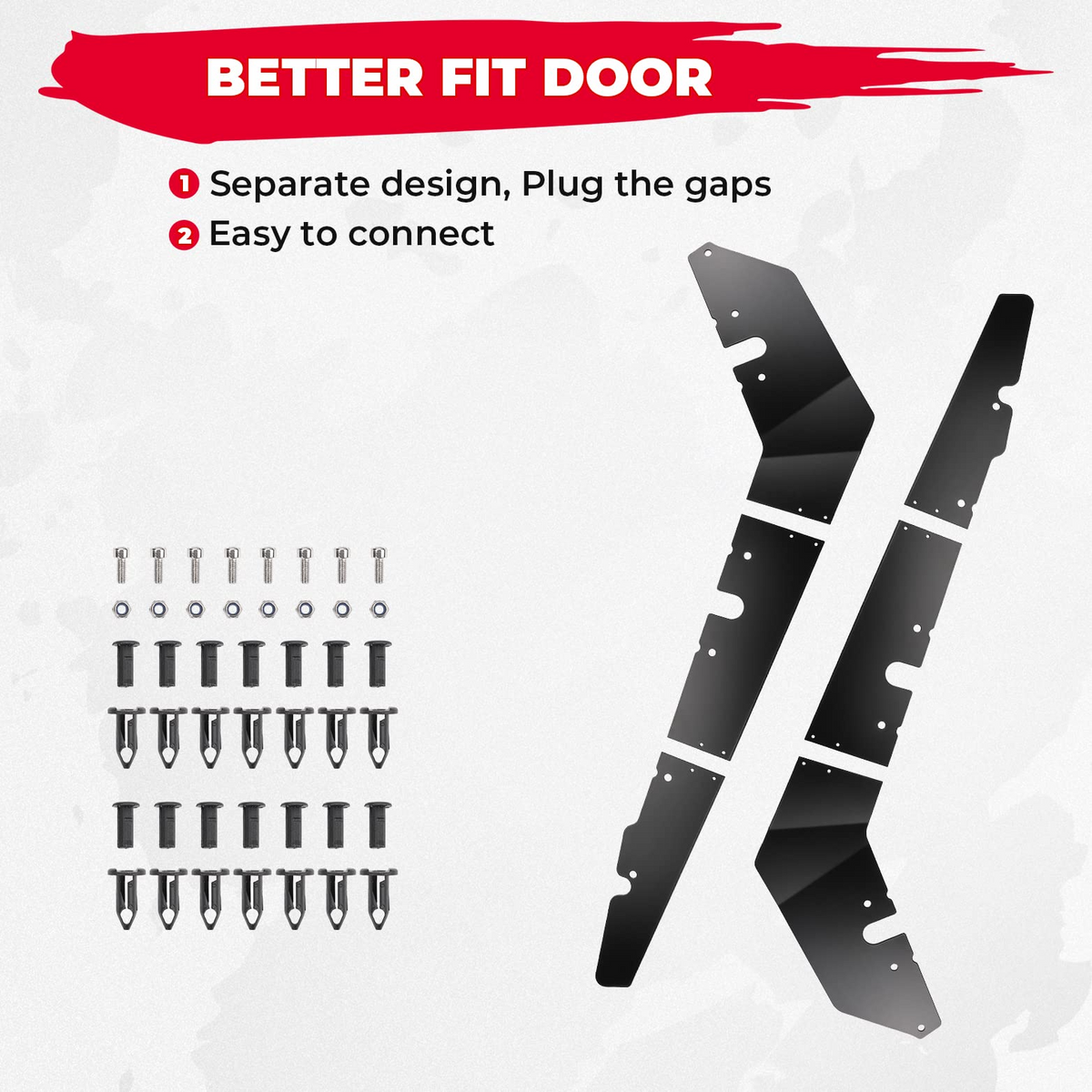 Lower Door Panels Insert Kit for Polaris RZR PRO XP 2020-2024 – fits Polaris RZR Pro R (view 4)