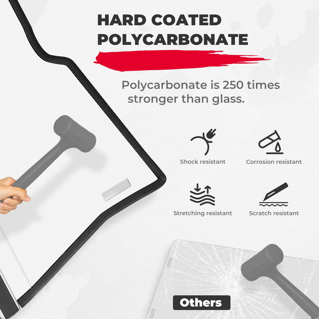 Rear Windshield Scratch Resistant for CFMOTO ZForce 950